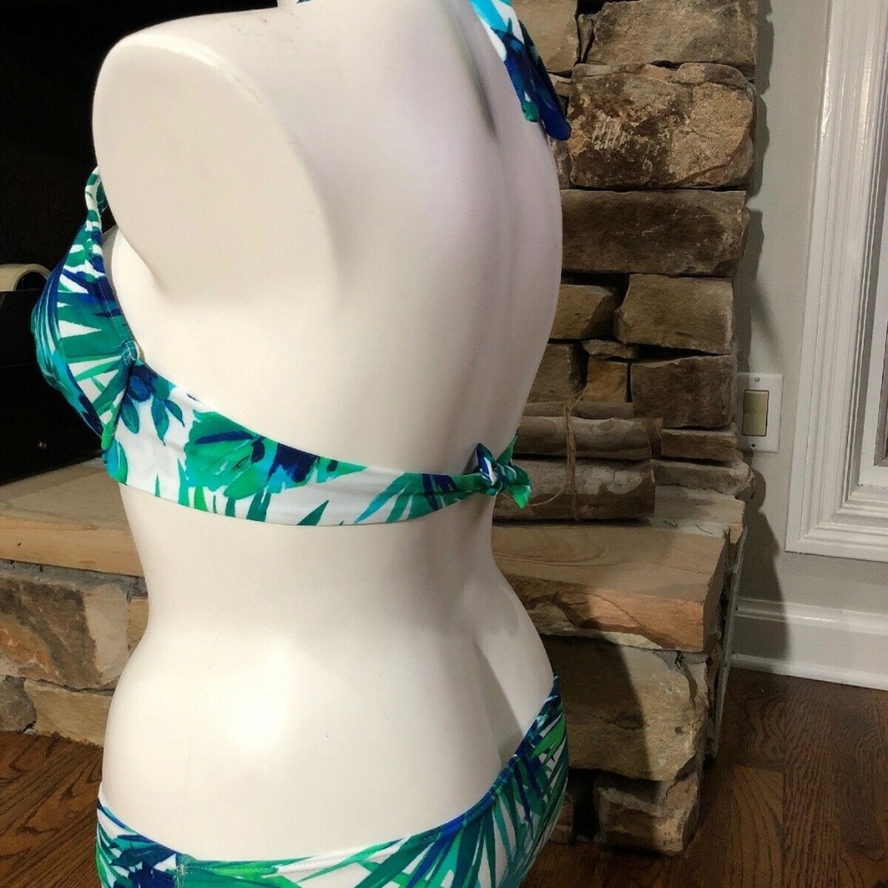 Tommy Bahama Halter 34D S Hipster Swim Suit - Picture 2 of 6